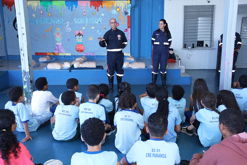 Capa da notícia: Primeiros socorros: projeto Samuzinho leva educação às escolas do Distrito Federal