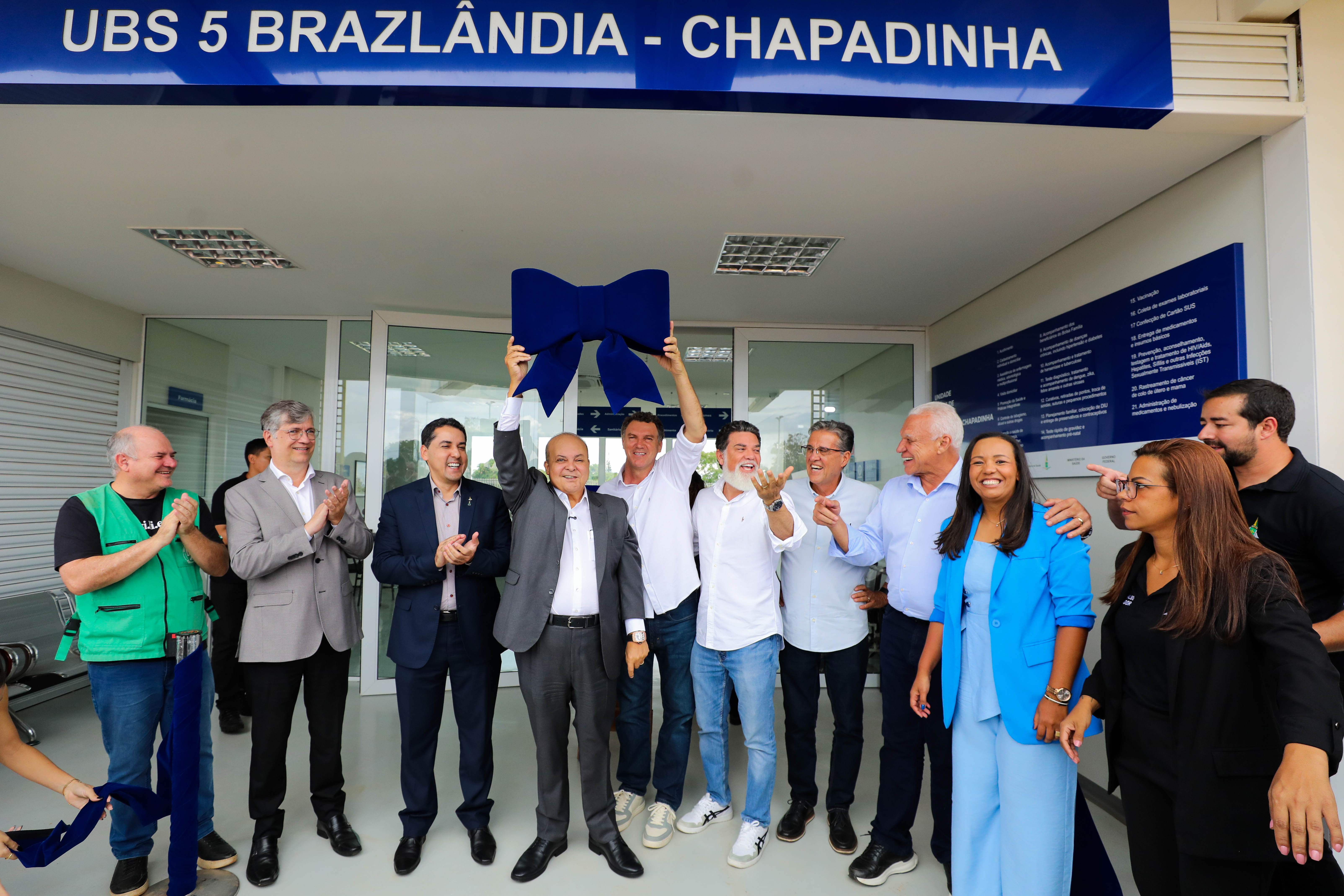 Capa da notícia: UBS de Chapadinha é inaugurada e amplia atendimento em saúde em Brazlândia