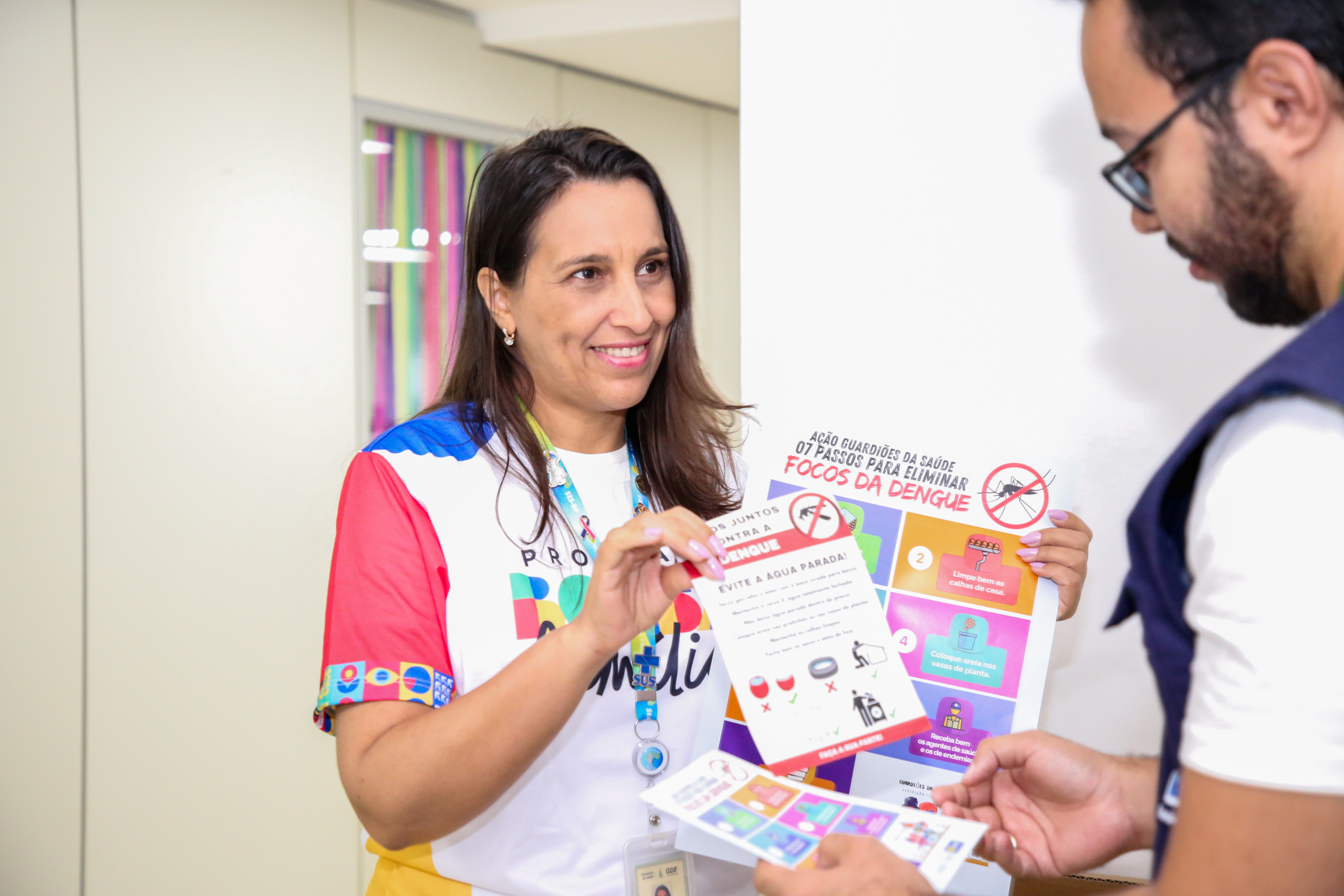 Capa da notícia: Equipes das Unidades Básicas de Saúde intensificam ações para prevenir a dengue