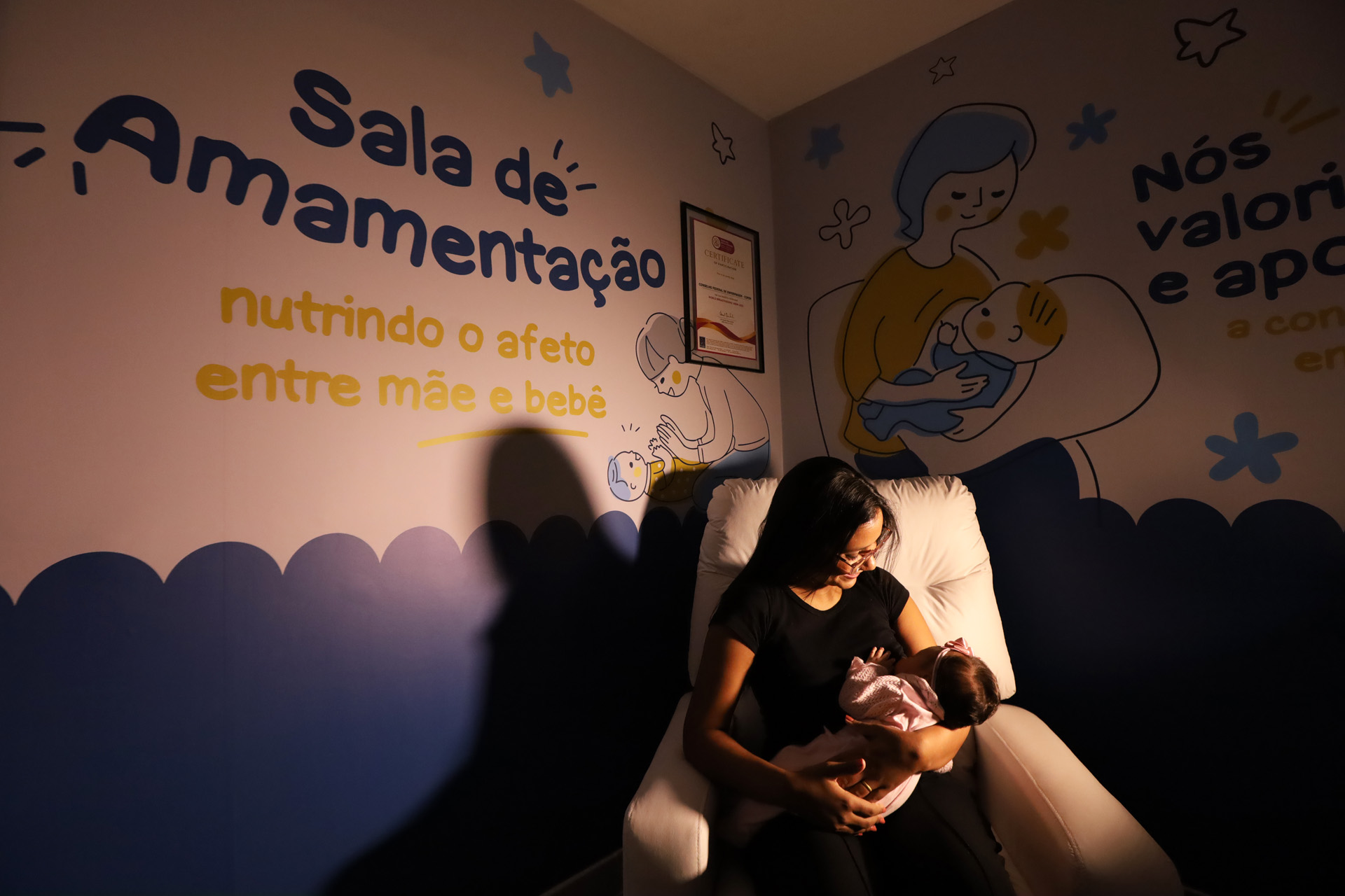 Capa da notícia: Unidades do GDF são reconhecidas por incentivar continuidade da amamentação