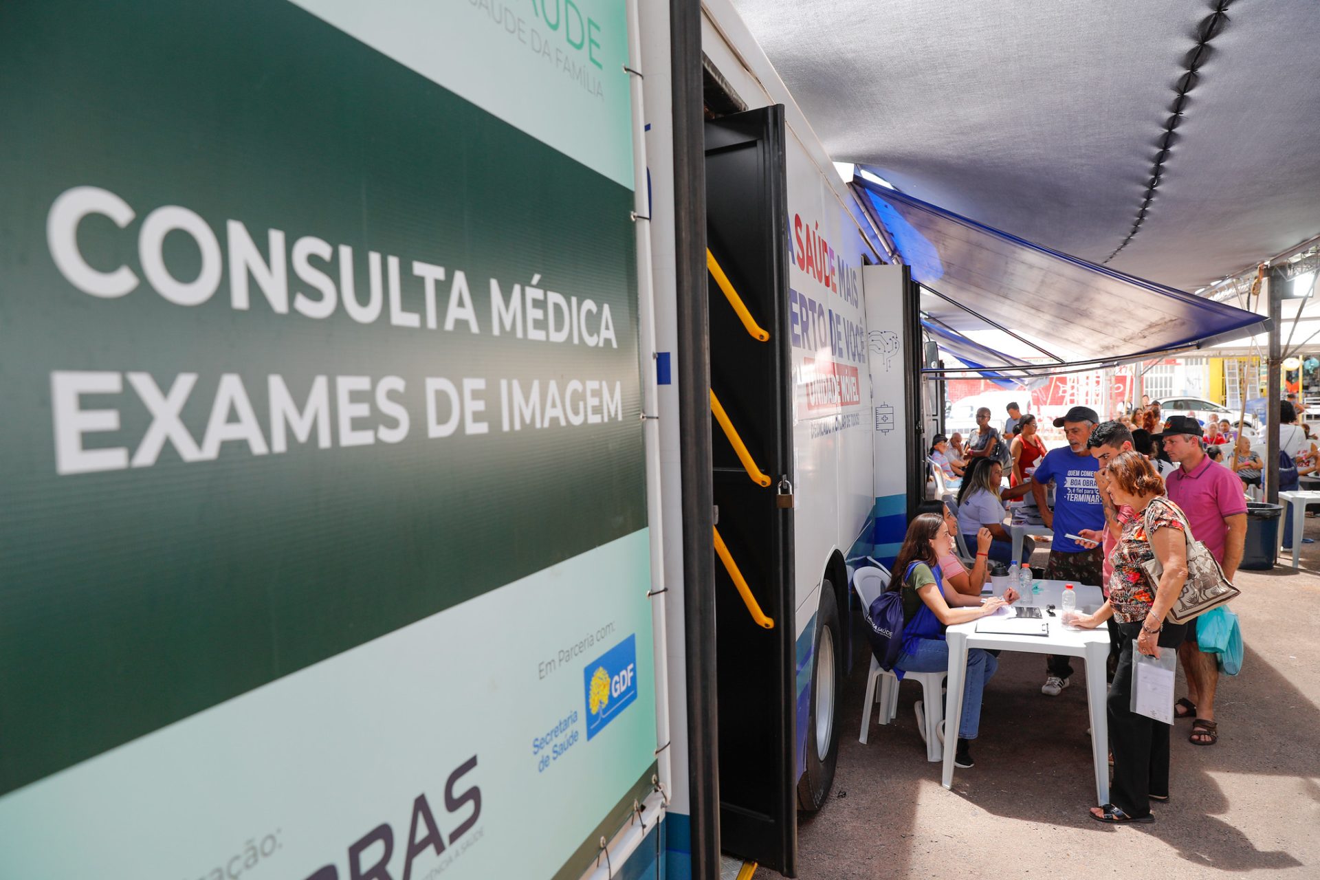 Capa da notícia: Estrutural recebe projeto Saúde Mais Perto do Cidadão – A Tenda+ a partir desta quarta (29)