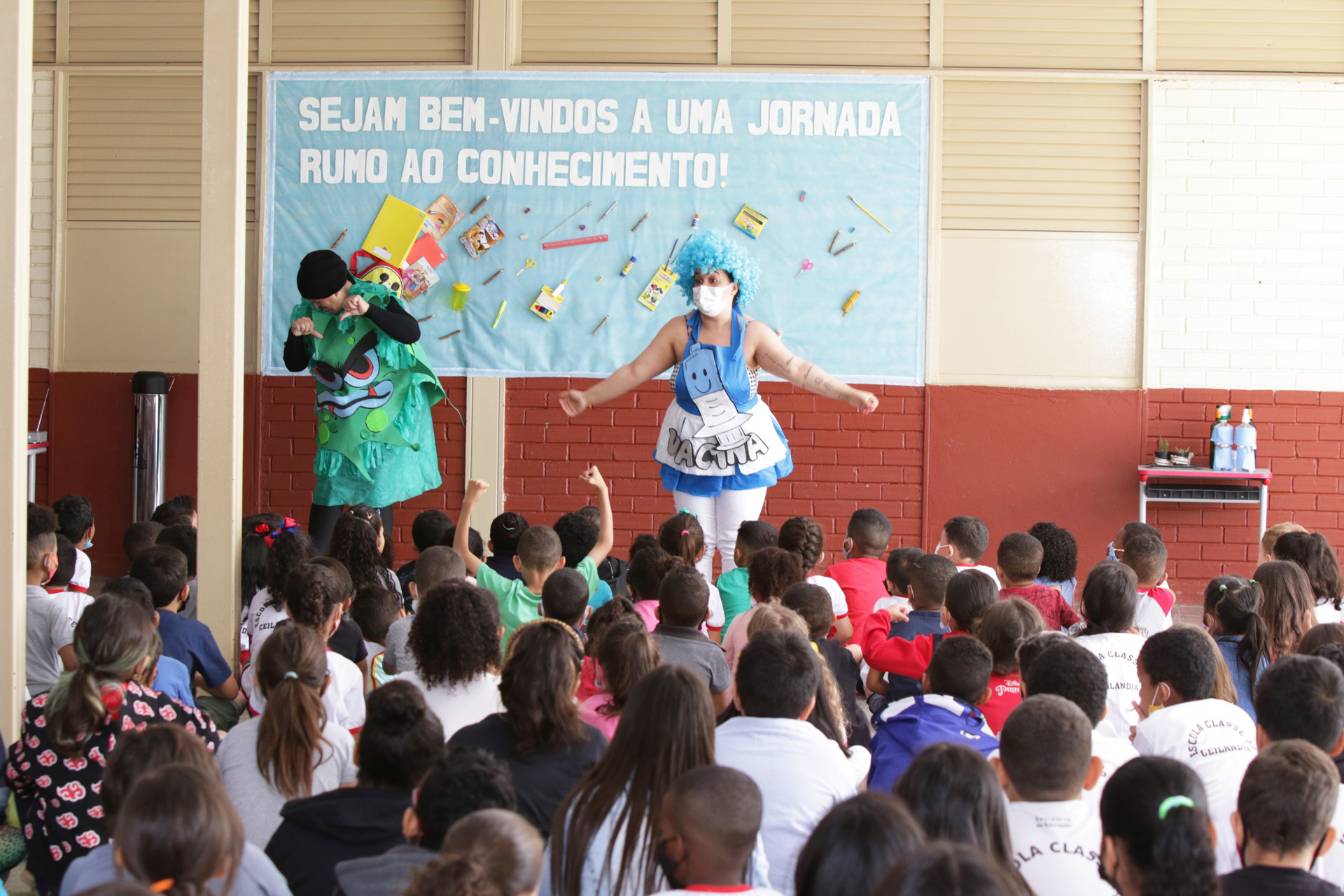 Capa da notícia: Programa Saúde na Escola tem recorde de adesões