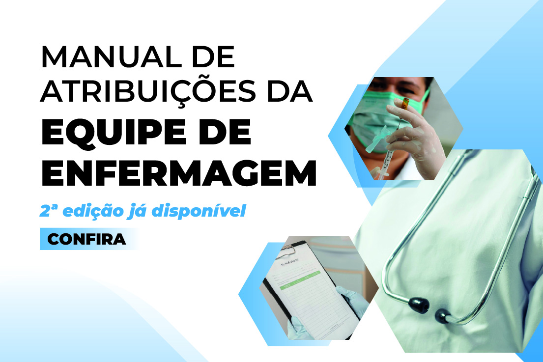 Capa da notícia: Secretaria de Saúde lança segunda edição do Manual de Atribuições da Equipe de Enfermagem