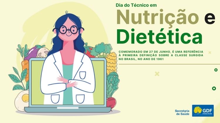 Capa da notícia: Dia do técnico em Nutrição e Dietética é celebrado neste domingo