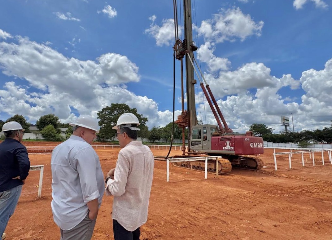 Capa da notícia: Iniciada a primeira fase das obras do Hospital Regional do Recanto das Emas (HRE)