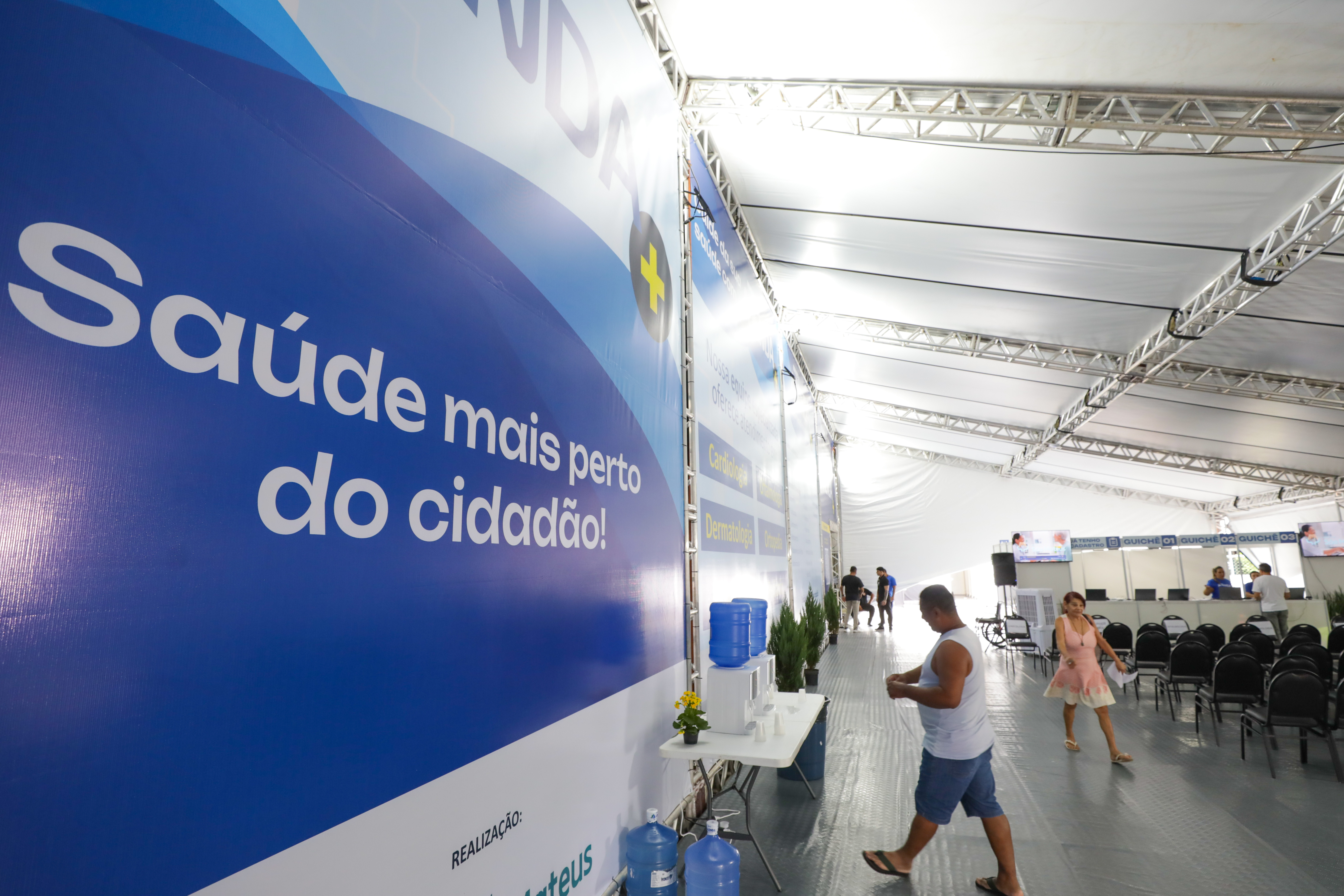Capa da notícia: Saúde Mais Perto do Cidadão – A Tenda+ ultrapassa 57 mil atendimentos gratuitos em 2024