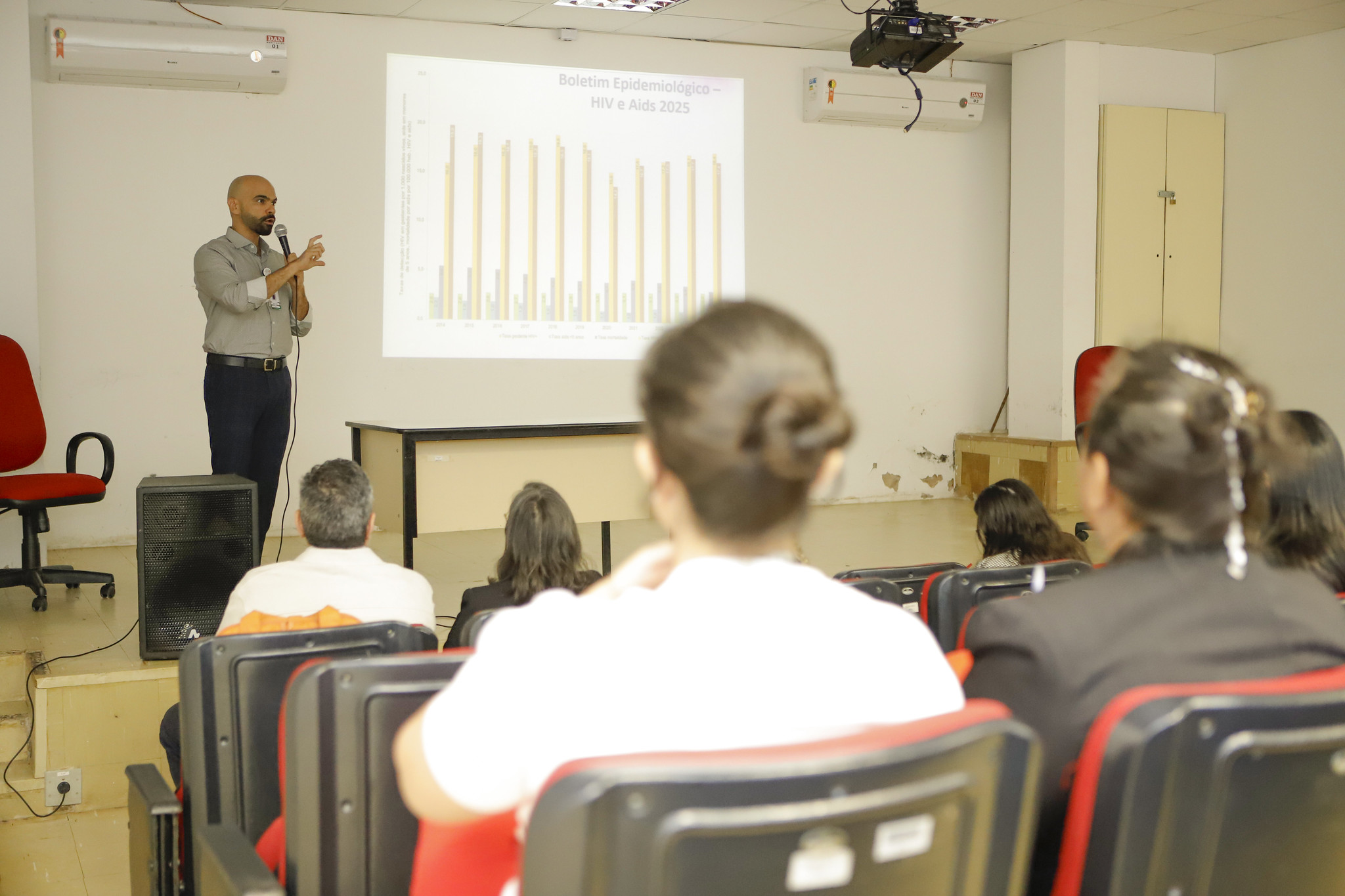 Capa da notícia: Saúde promove I Fórum de Doença Avançada por Aids do DF